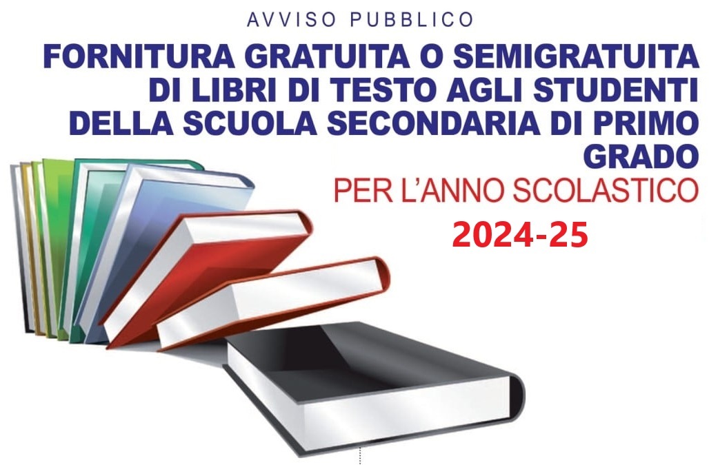 Avviso richiesta contributo fornitura dei libri anno scolastico 2024/25